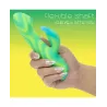 Dual-Motor Rabbit Vibrator with LED Glow and Flickering Teaser