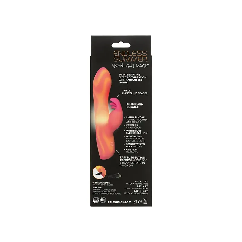 Moonlight Magic Rabbit Vibrator with LED Display