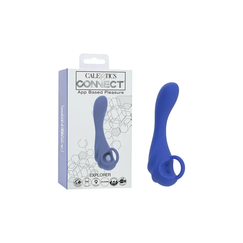 App-Controlled Silicone Probe with 9 Vibration Functions