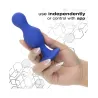 App-Enabled Anal Probe with Vibration and Escalating Functions