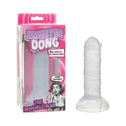 Invisible Man Clear Realistic Dildo