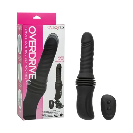 Remote Control Thrusting Vibrator with Suction Cup Base
