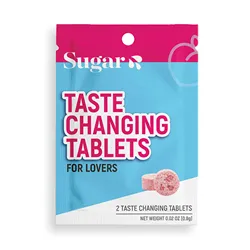 Sugar Splash Taste Changing Tablets with 2 pc Sachet