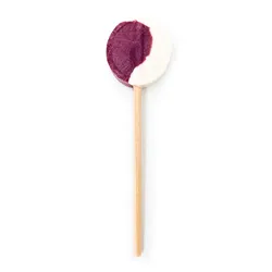 Sugar Splash Deep Gag-Suppressing Suckers with Magnesium Chloride, Purple Razz, Pack of 10