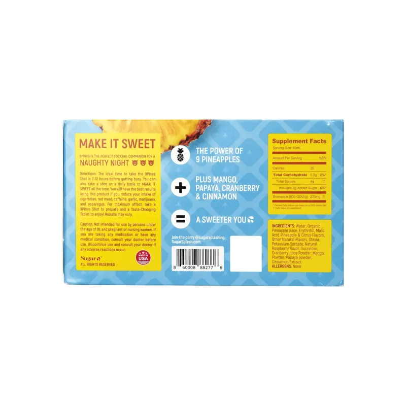 9Pines Pineapple Shot Sexual Enhancer 12-Piece Display