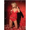 All Over Lace Flyaway Camisole with Matching Panty Set