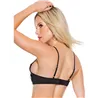PVC Cutaway Cup Strappy Bra