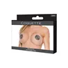 Round Spiked Reusable Pasties in PU Leather