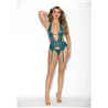 Euphoria Lace Bustier with Open Crotch Panty