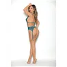 Euphoria Lace Bustier with Open Crotch Panty