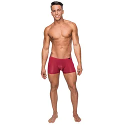 Seamless Sheer Pouch Mini Short