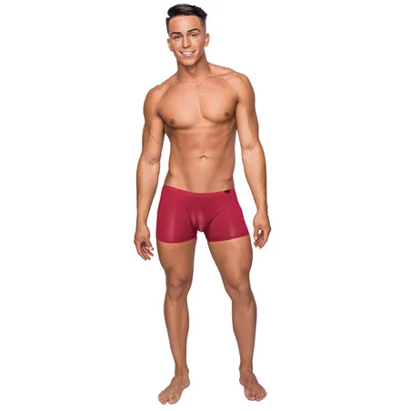 Seamless Sheer Pouch Mini Short
