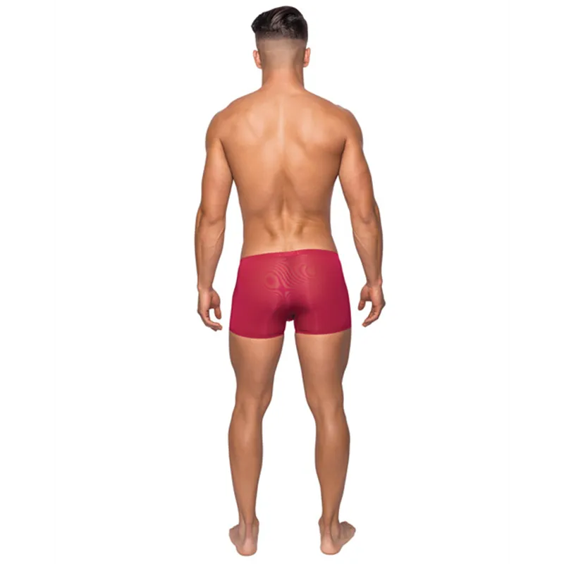 Seamless Sheer Pouch Mini Short