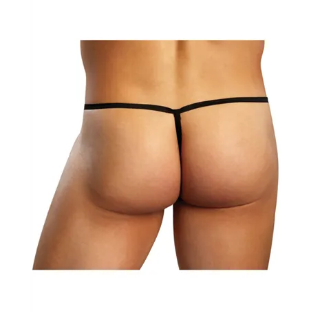 Neon Lace Posing Strap with Comfort Pouch