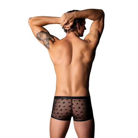 Love Star Mini Trunk Short with Metal Ring