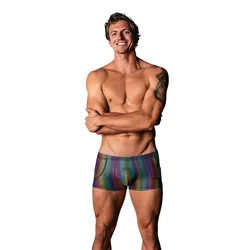 Rainbow Pocket Short with Hip Pockets
