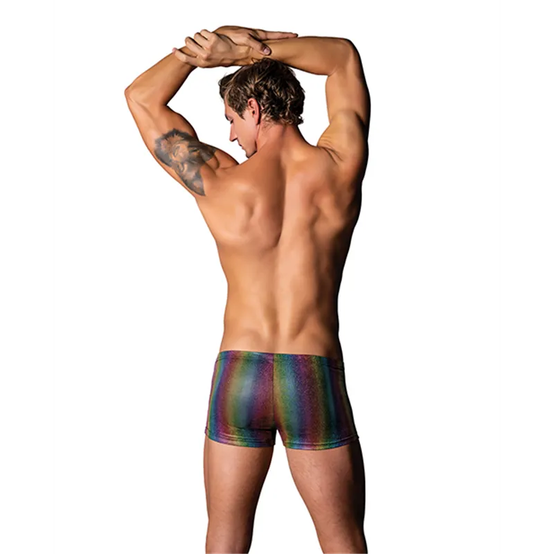 Rainbow Pocket Short with Hip Pockets