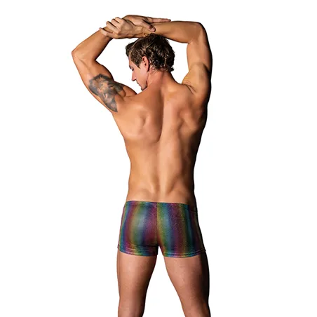 Rainbow Pocket Short with Hip Pockets