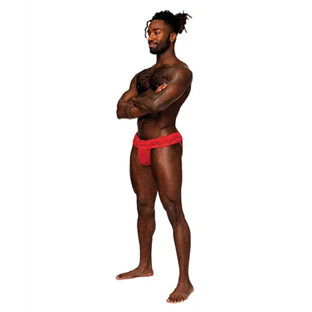 Lace Ruffle Skirt Jockstrap