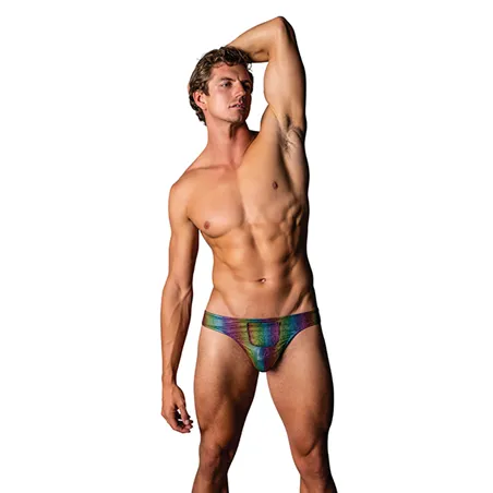 Men's Thong with Condom Pouch