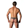 Men's Thong with Condom Pouch