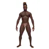 Animal Print Posing Strap Thong