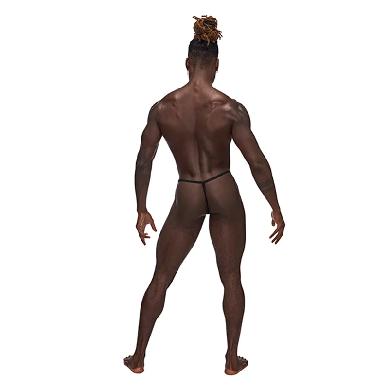 Animal Print Posing Strap Thong