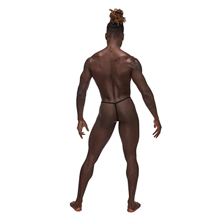 Animal Print Posing Strap Thong