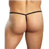 Wet Look Posing Strap in Black