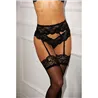 Stretch Lace and Mesh Thong Panty