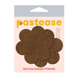 Daisy Flower Pasties in Brown