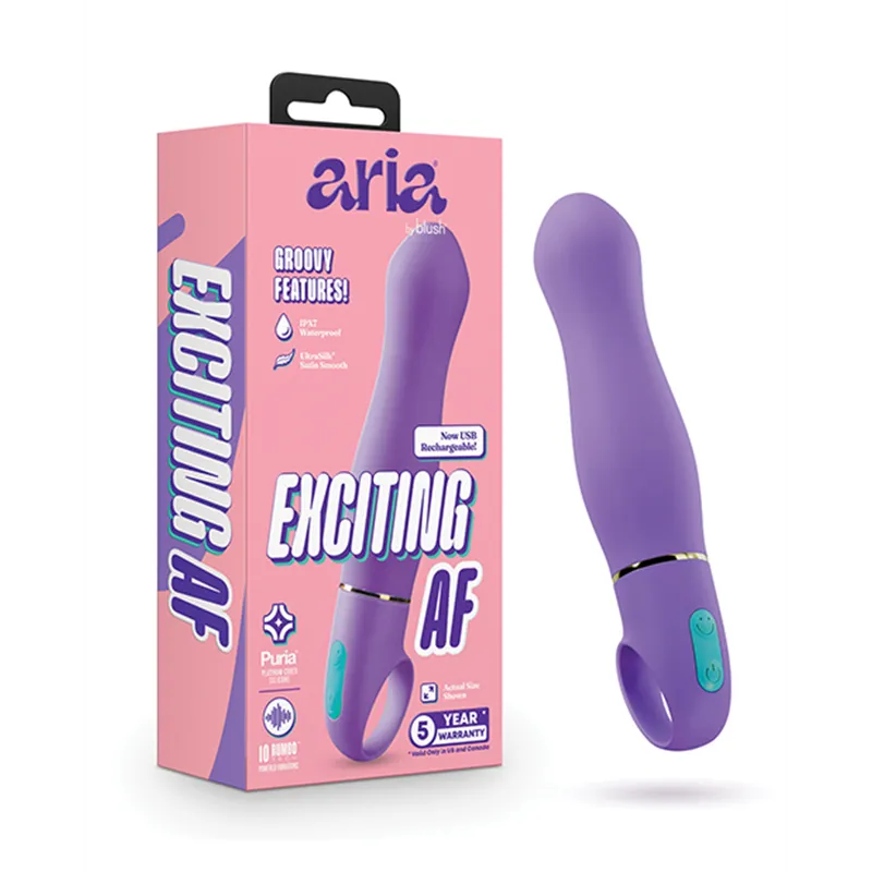 Aria Exciting AF 2.0 G-Spot Vibrator with RumboTech