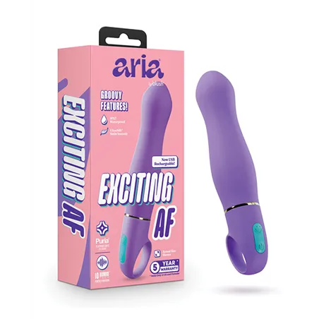 Aria Exciting AF 2.0 G-Spot Vibrator with RumboTech