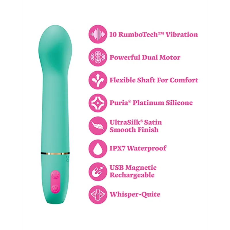 Aria Flirty AF Rechargeable G-Spot Vibrator with RumboTech