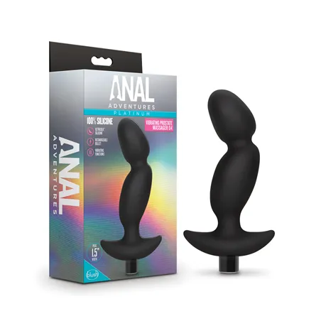 Vibrating Prostate Massager with Wavy Silicone Shaft