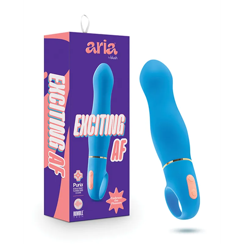 Aria G-Spot Vibrator with RumbleTech Motor