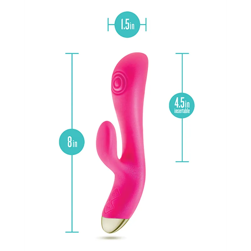 Aria Pleasin' AF Silicone Rechargeable Rabbit Vibrator