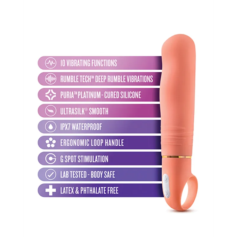 Aria Smokin' AF G-Spot Vibrator with RumbleTech Motor