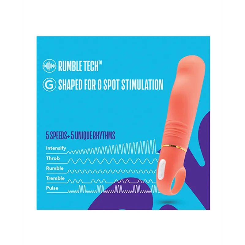 Aria Smokin' AF G-Spot Vibrator with RumbleTech Motor