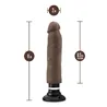 Magnum Vibrating Dong with Dual Density Sensa Feel 11 Inch in Chocolate