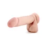 Dual Density Sensa Feel Dildo 8 Inch in Beige