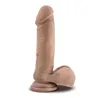 Dual Density Realistic Dildo 8 Inch with FlexiShaft