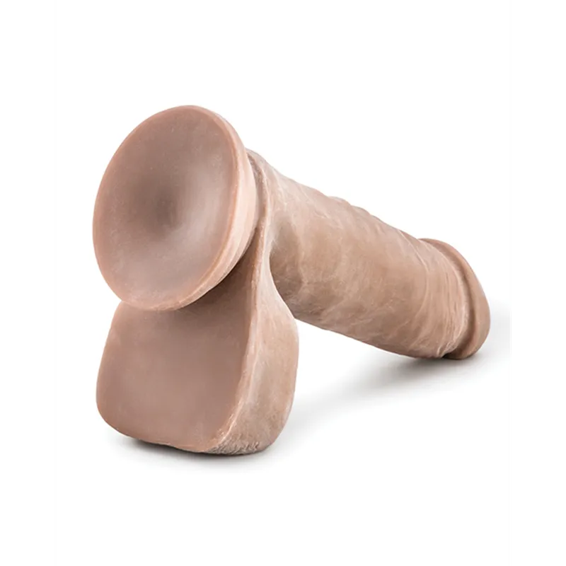 Dual Density Realistic Dildo 8 Inch with FlexiShaft
