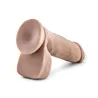 Dual Density Realistic Dildo 8 Inch with FlexiShaft