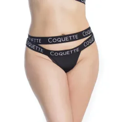 Fine Lace Back Panty with Double Strap Waistband