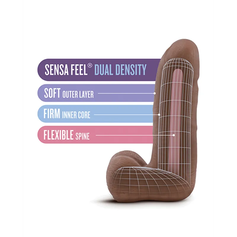 Realistic Dildo with Dual Density Sensa Feel