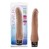 Dual Density Vibrating Dildo with Veined Shaft