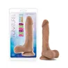 Realistic Dual Density Dildo with Flexible Spine in Mocha