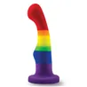 Avant Pride P1 Silicone Dildo in Multi-Color