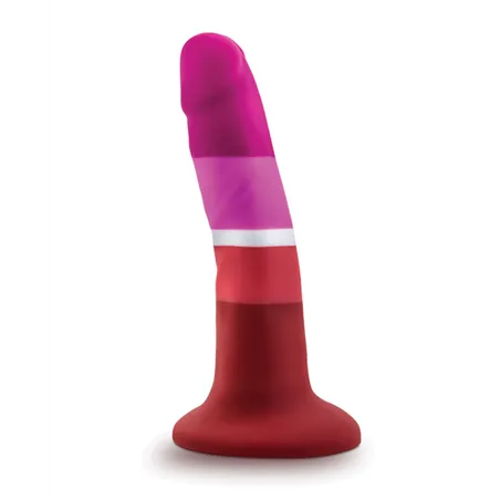 Avant P3 Lesbian Pride Silicone Dildo